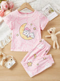 New Pink Sleepy Bear Printed Kids Wear