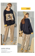 Tom & Jerry Printed Women Pj Set