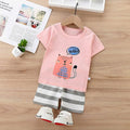 Hello Kitty Printed Short Sleeve Kids Wear