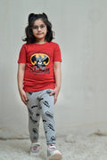 Red Flashman Printed Kids Wear