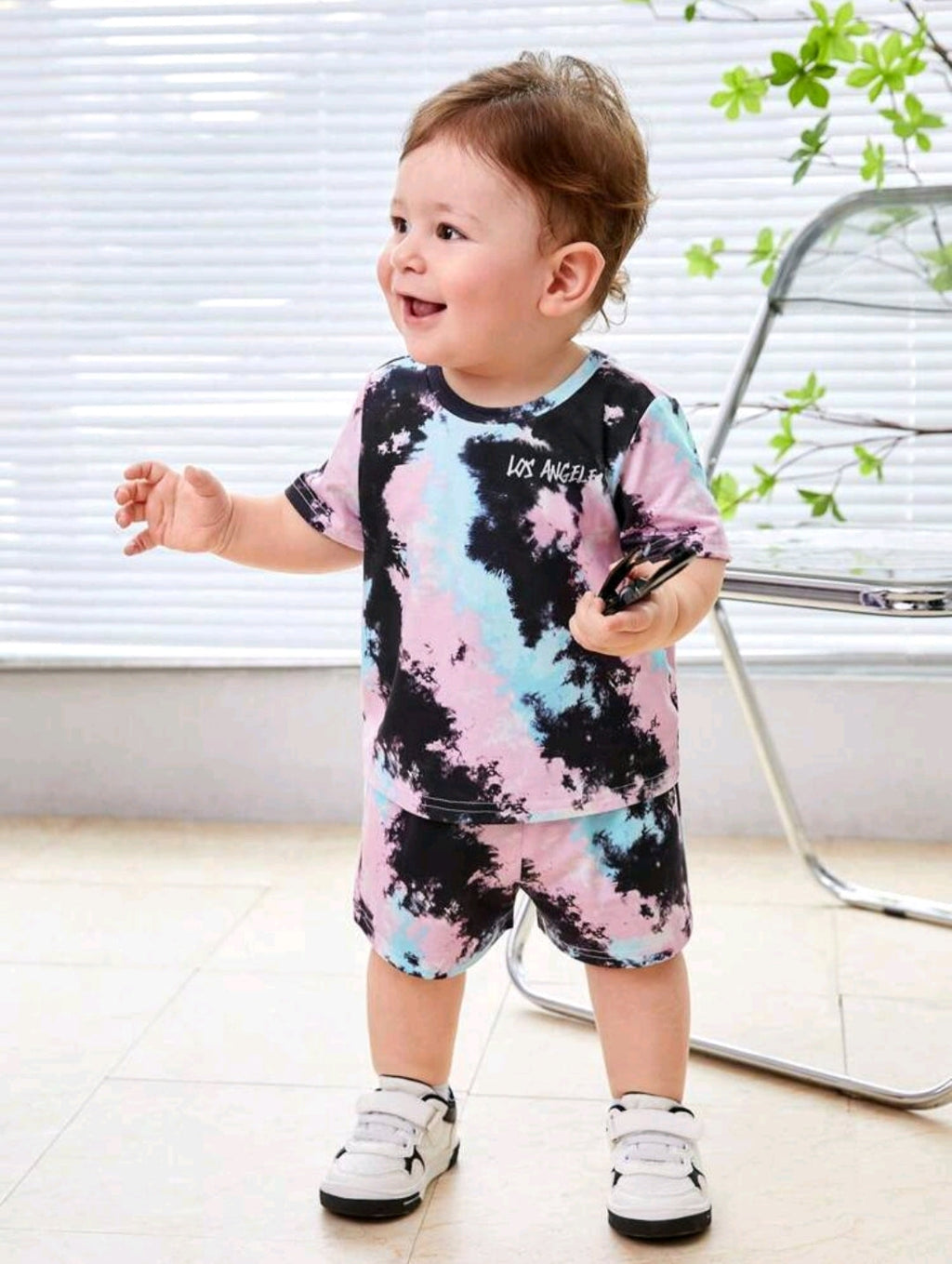 Tie & Dye Short Sleeve Kids Wear